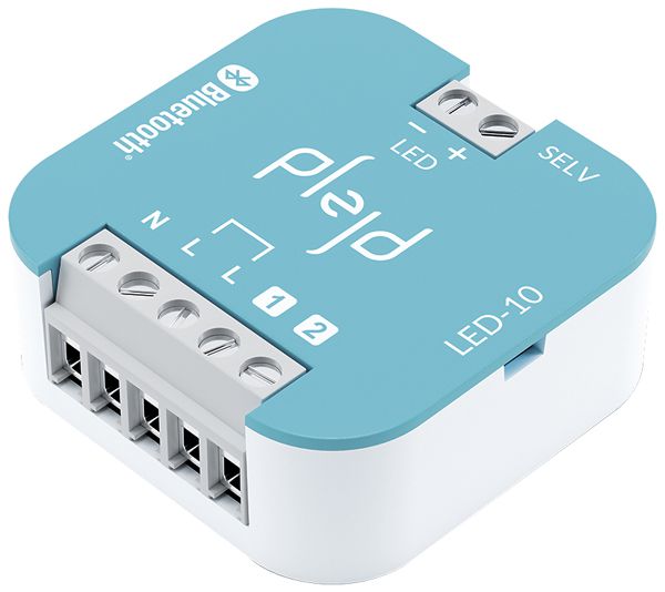 Convertitore LED INS Plejd LED-10, 10W, 3/28VDC/150…700mA, regolabile Bluetooth