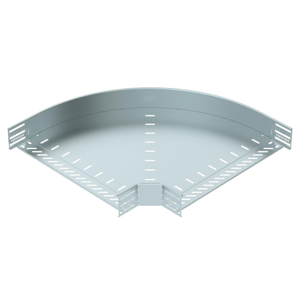 Coude BET RB 90° 85×500mm acier zingué en continu