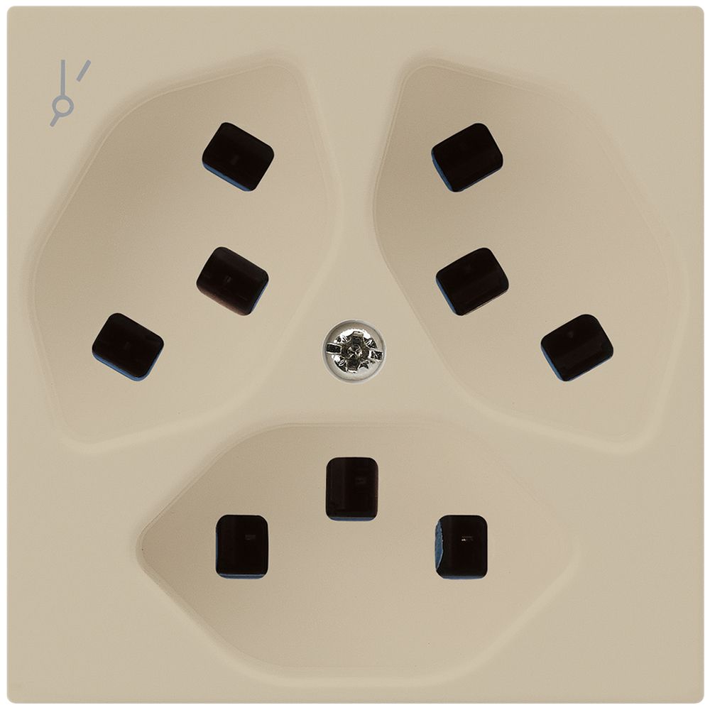 Presa Hager kallysto 3×T23 1×S A beige