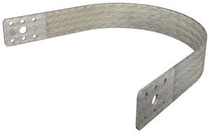 Flexibler Verbinder Flury AV 80 flach, Material Cu-Sn, L=150mm, Band=30×2mm