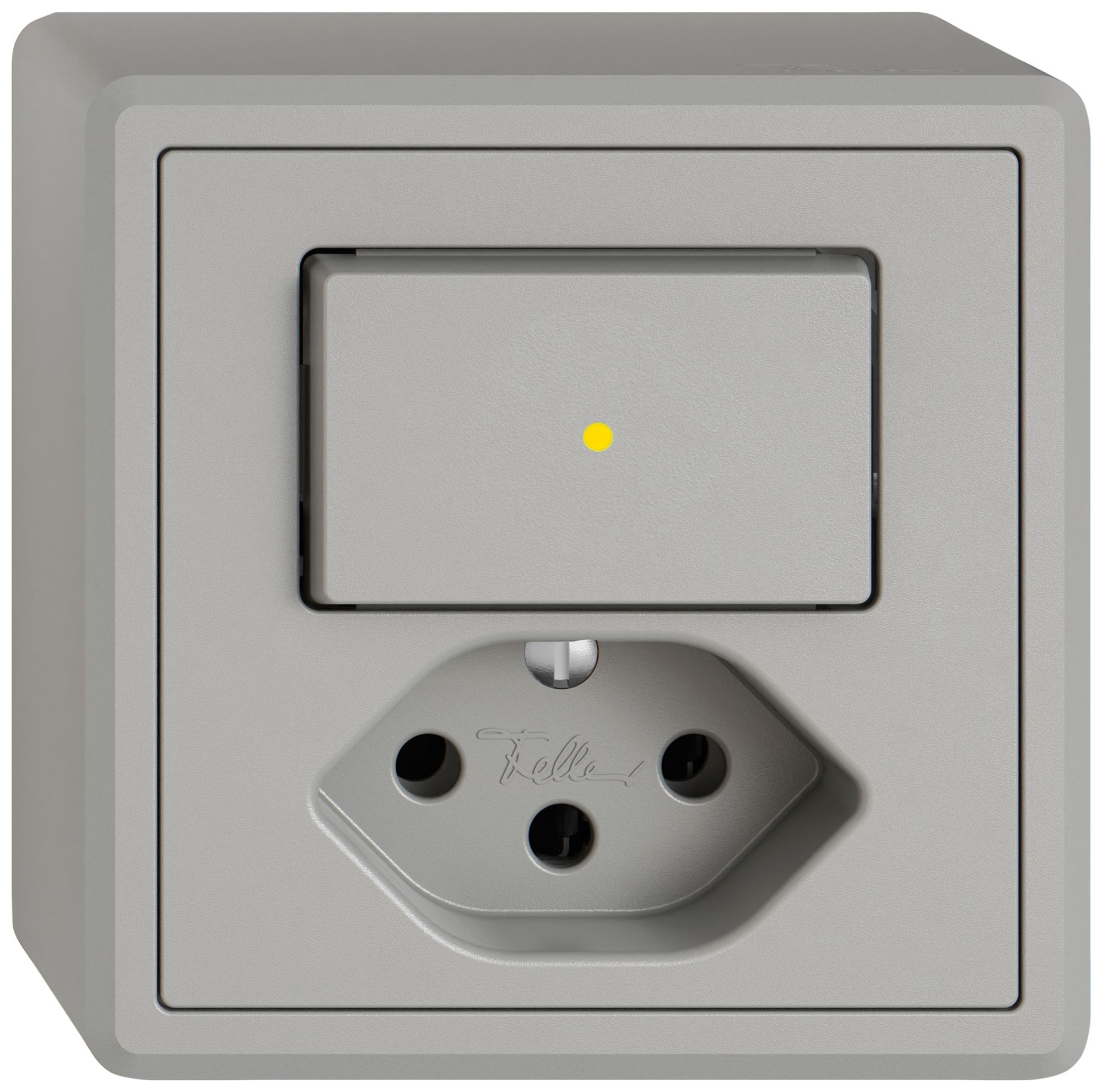 Combinazione AP EDIZIO.liv SNAPFIX® ARK+T13 illuminazione frontale gi grc