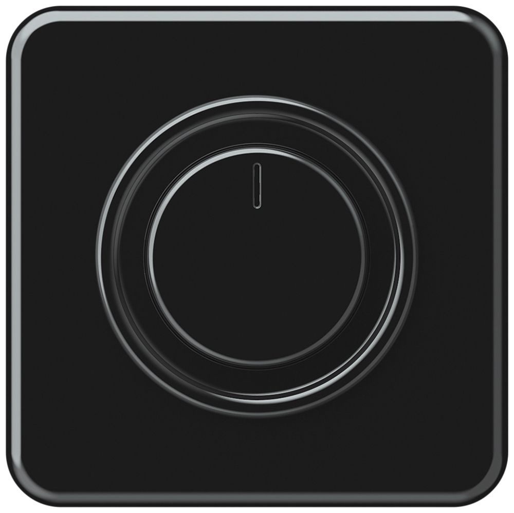 UP-Drehdimmer Uni-LED origin Phasenanschnitt 20…250VA 92×92mm sz