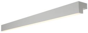 LED-Wandleuchte SLV L-LINE 120 19W 1650lm 3000K IP44 1200mm silber