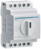 Interrupteur rotatif AMD Hager 20A 400V 2 fermeur 0 ouvreur 0 inverseur 3UM
