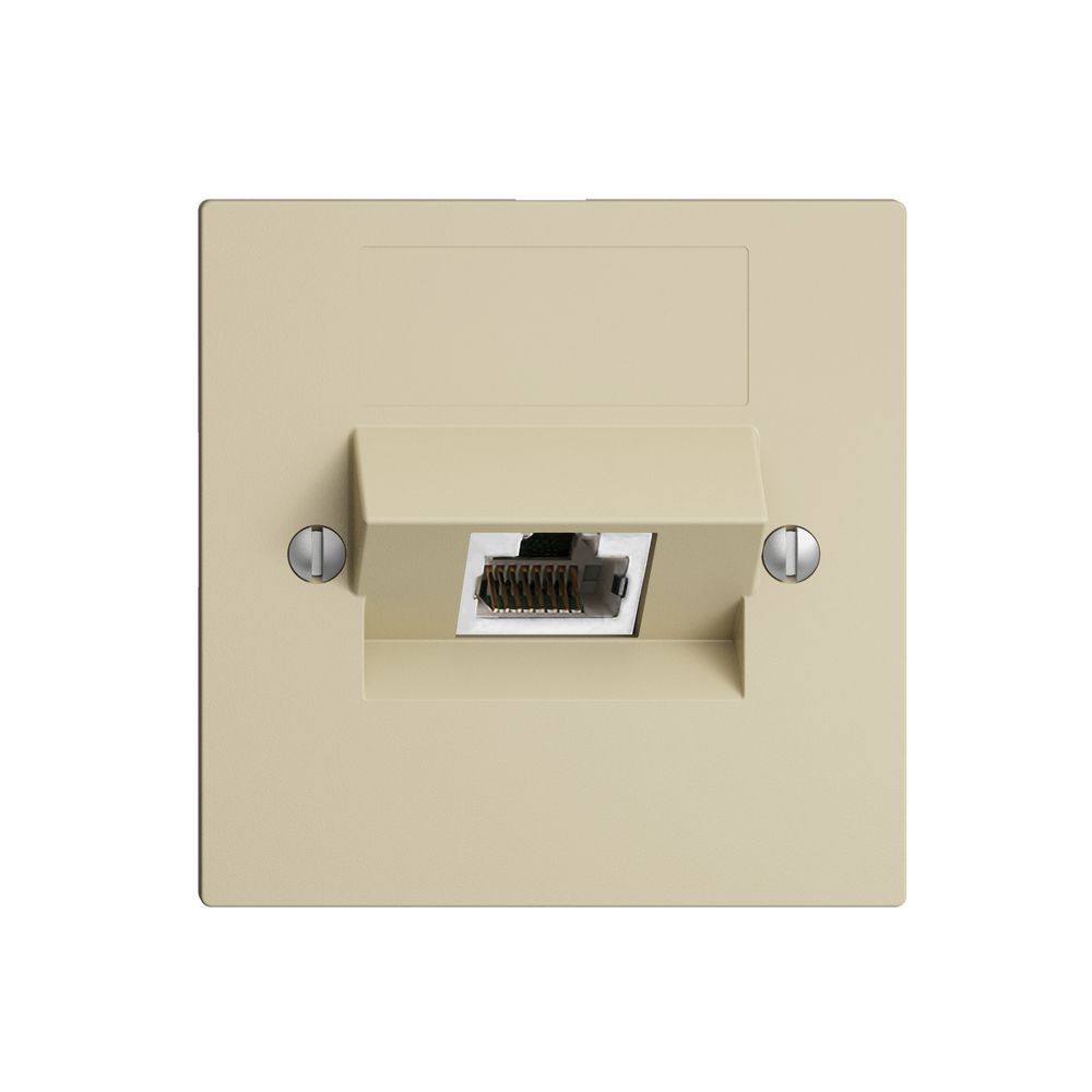 Presa INC 1×RJ45/s 4P ITplus EDIZIOdue vanille