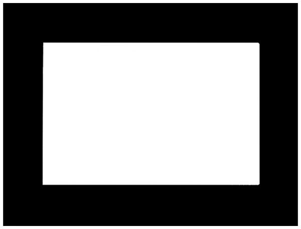 Cadre de recouvrement MDT VCB-07SW.04 pour VC-0701.04 noir br