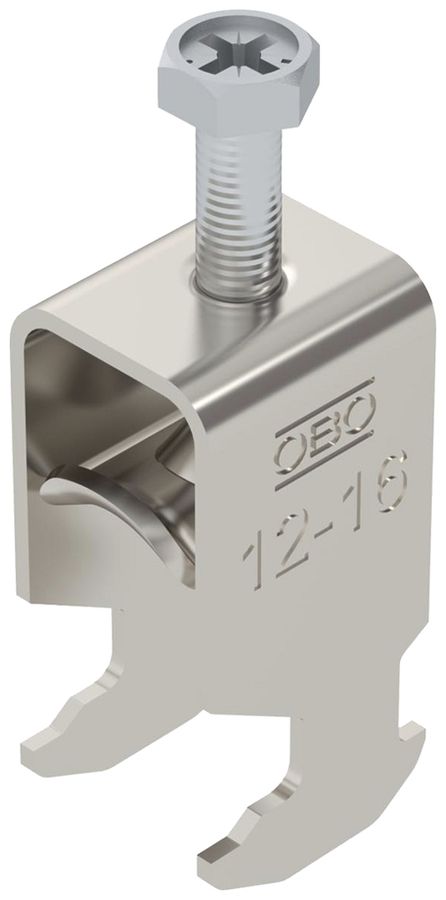 Fixation rapide BET 2056 pied à H métal 12…16mm 1×câble A2 1.4301