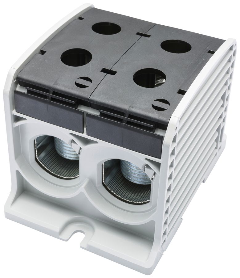 Bloc de distribution Bals RKA 300 1P 520A 2×entrée 2×sortie 120…300mm² noir