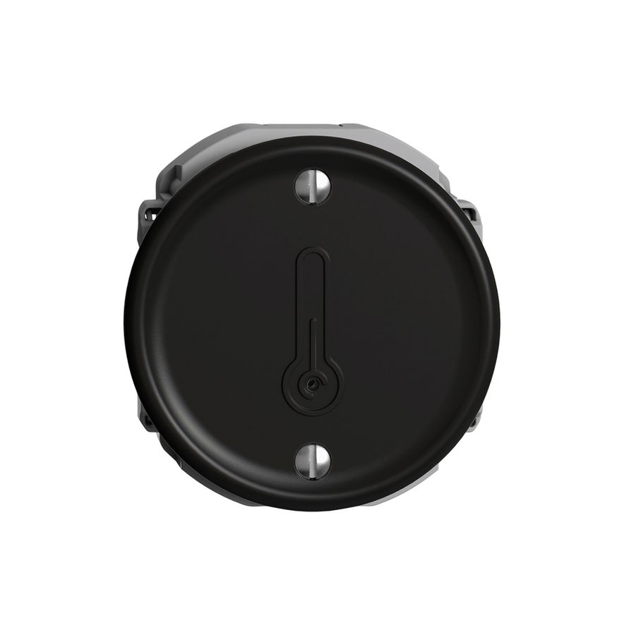 Commande p.capteur de température ambiante STANDARDdue Wiser SNAPFIX® Ø53mm no