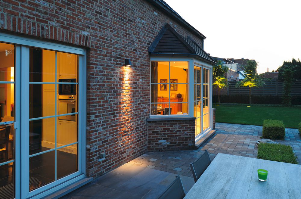 Wandleuchte SLV WALLYX, GU10 50W IP44 anthrazit