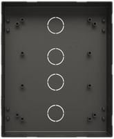 UP-Einlassdose ABB-Welcome, Grösse 2/3 (6 Module), schwarz