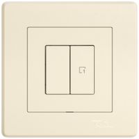 UP-Nebenstelle Schalter EDIZIO.liv Wiser SNAPFIX® 1 Kanal 1 Szene 2 Tasten cr