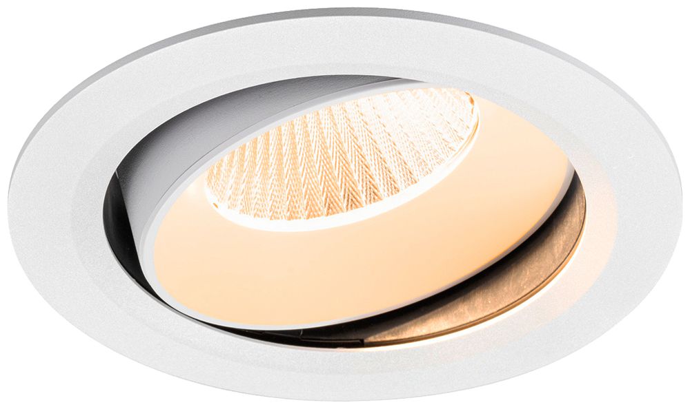 Downlight LED SLV NUMINOS MOVE XL 24W 3500lm 2700K MB DALI Ø190×116mm bc