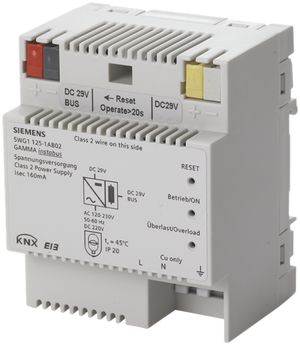 Alimentation KNX AMD Siemens 160 mA 230VUC 4TE
