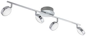 LED-Deckenleuchte Eglo SALTO 21.6W 2560lm 3000K IP20 760×130mm Chrom