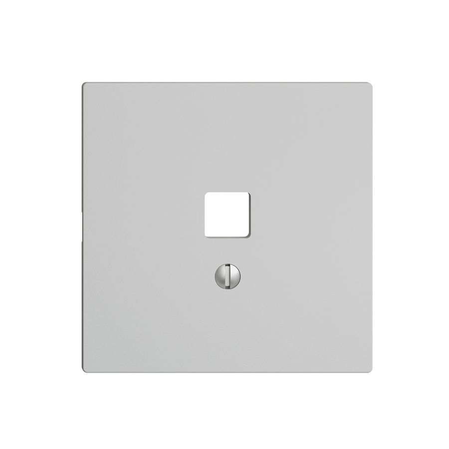 Kit frontale EDIZIOdue grigio chiaro 60×60mm per interfaccia USB