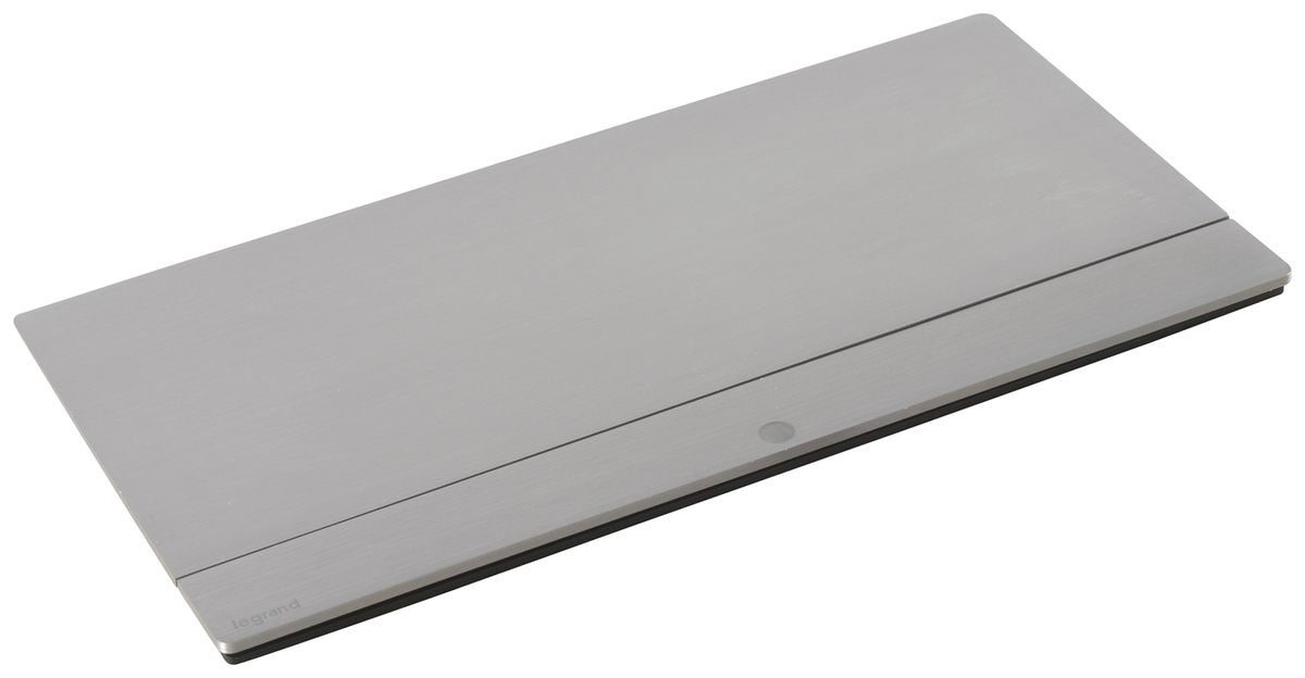 Tischsteckdose POP-UP für 8 Module Mosaic inox