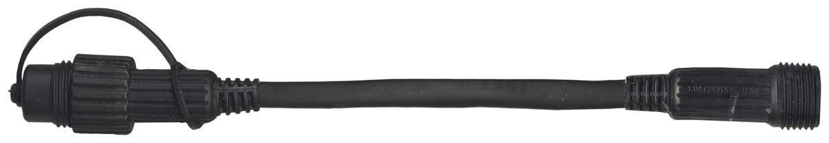 Verlängerungskabel System 24 Extra, 1m, schwarz