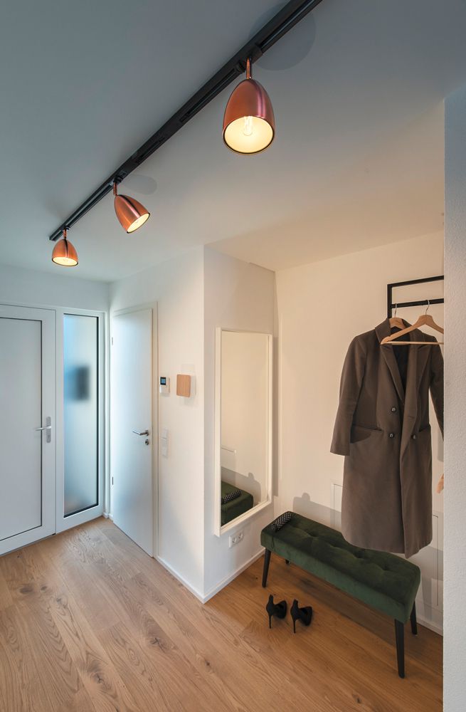 Leuchte SLV PARA CONE 14 TRACK GU10 25W 1-Ph.-Adapter Ø135mm kupfer/weiss