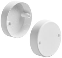 Deckenrosette HSB Weibel Basic Ø82×21mm Kunststoff weiss