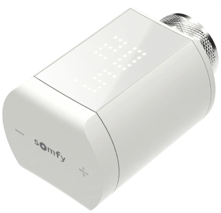 Actionneur RF Somfy TaHoma io, à piles, M28/M30×1.5, blanc
