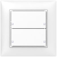Sensore pulsante INC SIDUS KNX Design tipo B, 2/4, bianco