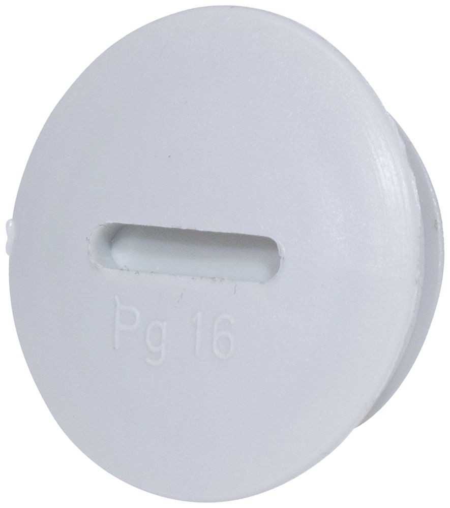Verschlussstopfen GFK PG16 grau