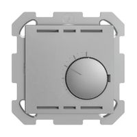UP-Raumthermostat EDIZIOdue silver ohne Schalter
