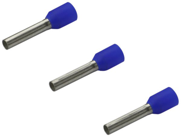 Embout de câble Rittal AS 4050.741 2.5mm² 12mm bleu 1000pcs