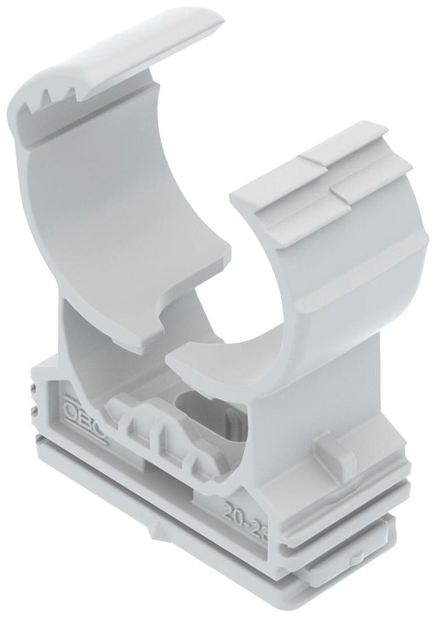 Collier pour tube BET proQuick PQ-20 LGR Ø19.5…23.5mm 1trou à vis PA-15…60°C grc