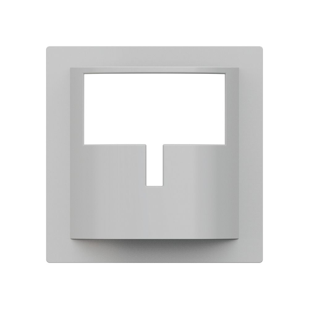 Frontplatte Hager kallysto H für Bewegungsmelder hellgrau