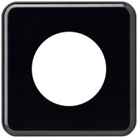 Abdeckplatte basico II Ø58mm schwarz