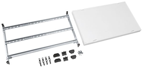Kit modulaire Hager Univers N 2 rails DIN 150×750×450mm 125mm