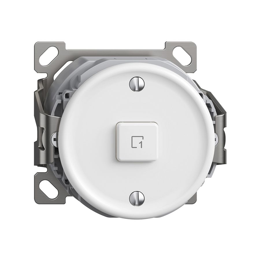 Poussoir scène AP 1 scène/1T WLAN Sdue Wiser blanc