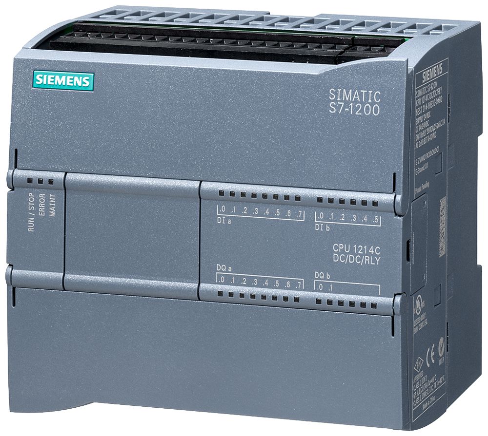 SPS-Grundgerät Siemens SIMATIC S7-1200 CPU 1214C DC/DC/Relais 24V