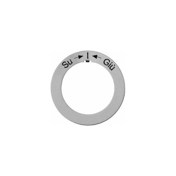 Kennscheibe Al Su->I<-Giú AG SS, GV SS, GUP SS