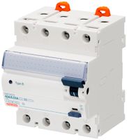 Interrupteur différentiel Gewiss 90 RCD 4P 400V 40A 0.03A B 10kA 4UM
