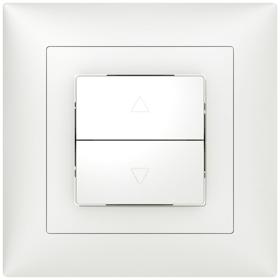 UP-Storenschalter SIDUS B weiss 1-Kanal