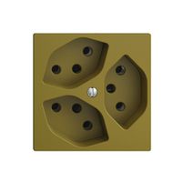 Prise ENC EDIZIOdue 3×T13 olive