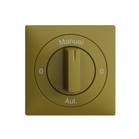 Kit front. 0-Auto-0-Main EDIZIOdue olive 60×60mm per interr.rot