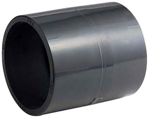 Muffe Georg Fischer FSK-PE Ø90mm Steck PVC UV-beständig grau