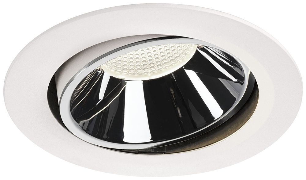 Downlight LED SLV NUMINOS MOVE XL 37.4W 3750lm 4000K 40° REG Ø190×118mm bi/Cr