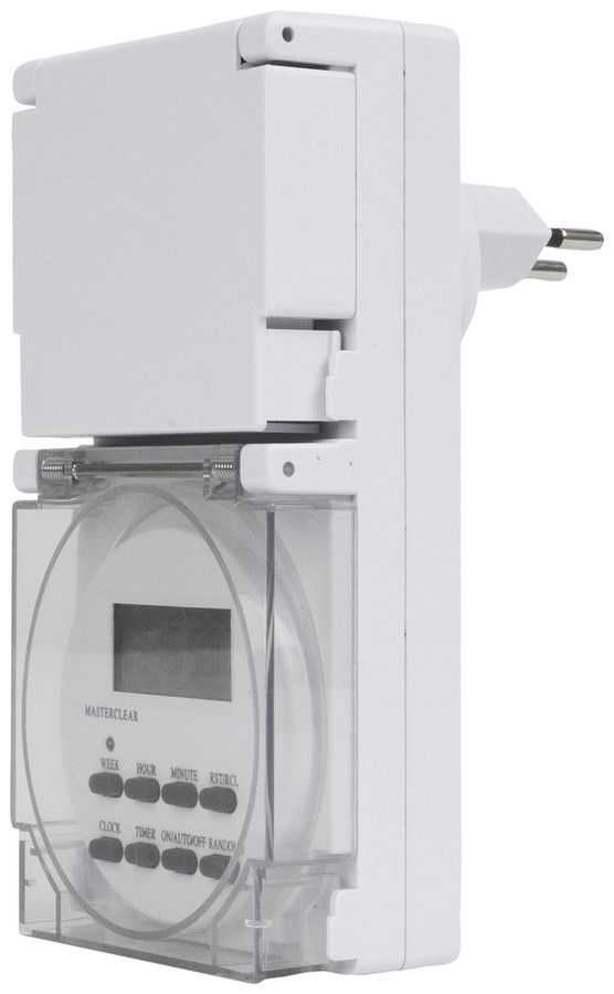 Timer Steffen digitale IP55 T13/T13 24h/7d con 1min intervallo