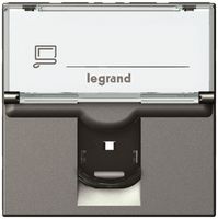 EB-Dose MOS UTP 1×RJ45 magnesium Kat.6 2 Module