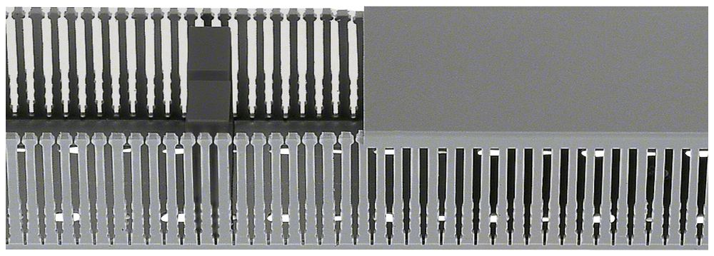 Canale di cablaggio tehalit LKG 35×25 grigio