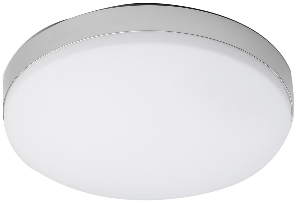LED-Decken-/Wandleuchte PASO3 Ø350mm 15…30W 3000…5700K IP54 Sensorleuchte silber
