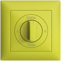 Kit frontal 0-Giorno-0-Notte EDIZIOdue 88×88mm lemon