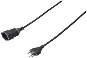 Verlängerung MH T12/T13 3m Td 3×1.5mm² schwarz