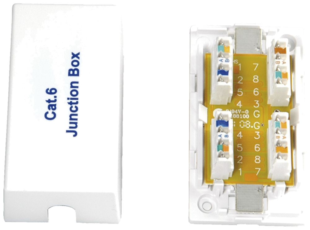 Modulo di raccordo ROLINE Kat6 UTP LSA bianco