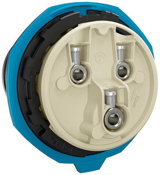 Presa mobile CEE NEO 3P 16A 200…250V 6h blu IP54 morsetto a vite